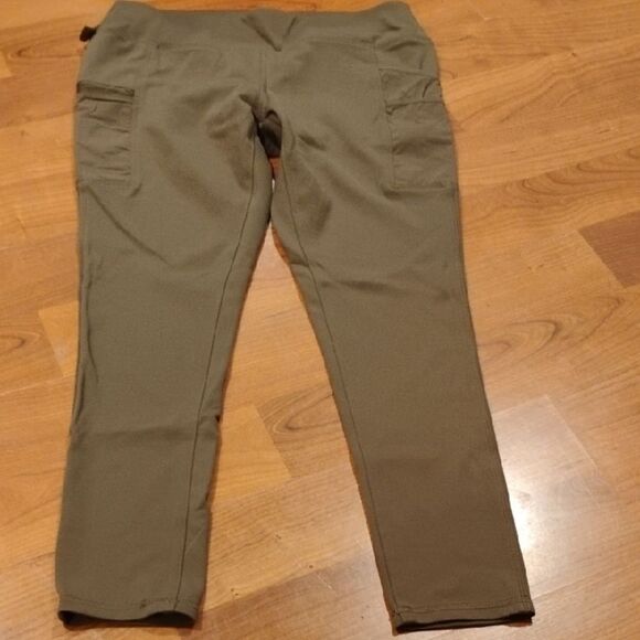 Carhartt Green Cargo Pants Straight-Leg Outdoor - Picture 1 of 5